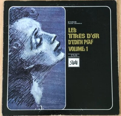 Edith Piaf - Les Titres D'or D'Edith Piaf Volume One 12" vinyl record 1969 Foto 1 de 4