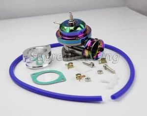 25 PSI ADJUSTABLE BILLET ALUMINUM NEO CHROME RS BOV INTERCOOLER BLOW OFF VALVE - Picture 1 of 1