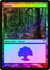 Forest (305) FOIL Champions of Kamigawa NM Basic Land MAGIC MTG - Imagen 1 de 1