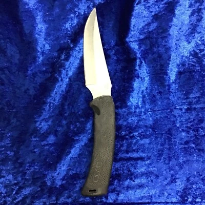 Cuchillo de hoja fija vintage BUCK 470\ 1994 EE. UU. Foto 1 de 4