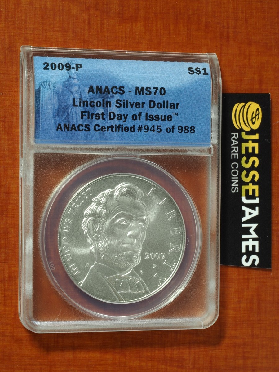 Uncirculated $1 2009 US Modern Silver/Clad Commemorative