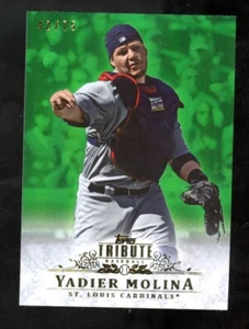 2013 Topps Tribute Green /75 YADIER MOLINA #76 - Picture 1 of 2