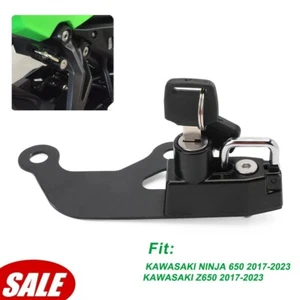 For 17-23 KAWASAKI NINJA 650 Z650 Rear Step Stay/Footrests Mounting Helmet Lock - Picture 1 of 23