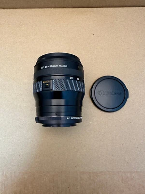 Kyocera AF 28-85mm f/3.5-4.5 Macro Lens w/ AF Extension Tube For Yashica AF - Image 1 of 4