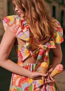 SEZANE MELVILLE KLEID SIEBZIGER GRÖSSE 38 US 6 - Bild 1 von 12