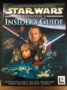 Star Wars Episode 1: Phantom Menace - Insiders Guide ---- PC CD-ROM Rare Big Box - Picture 1 of 2