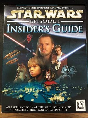 Star Wars Episode 1: Phantom Menace - Insiders Guide ---- PC CD-ROM Rare Big Box - Image 1 of 2