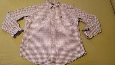 Mens Polo Ralph Dress Shirt XL Purple Button Cotton - Image 1 of 4