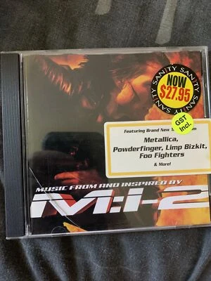 Mission Impossible 2 CD Movie Soundtrack Tom Cruise (b72/3) Free Postage - image 1 of 2