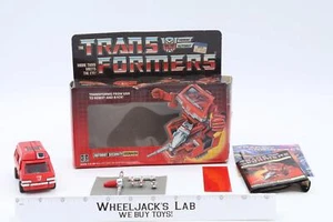 Ironhide 100% Complete W.BOX 1985 Vintage Hasbro Action Figure G1 Transformers - Picture 1 of 11