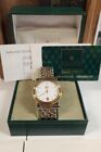 Gucci 4300M Men's Watch Gold And Silver Band With Box Booklet & Card