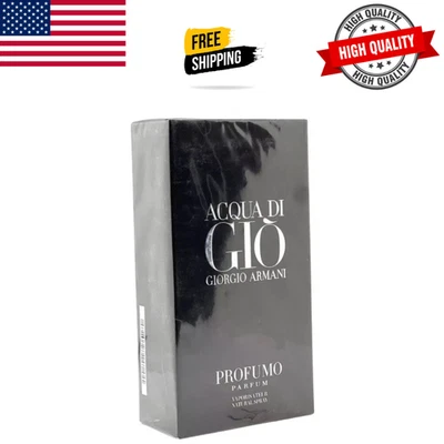 Acqua Di Gio Profumo por Giorgio Armani 4,5 OZ eau de parfum hombres | Lote raro 38N12M sellado Foto 1 de 4