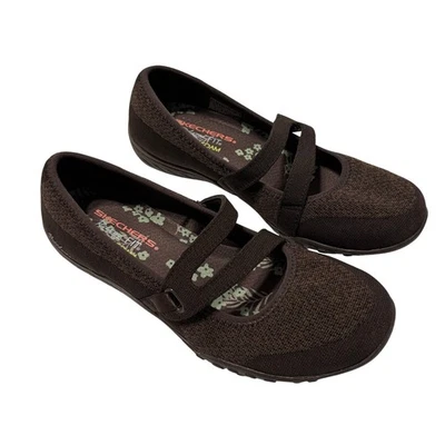 Skechers Breathe Easy Fortune Mary Jane Pisos Marrón 23005 Para Mujer 6.5 Comodidad Foto 1 de 4