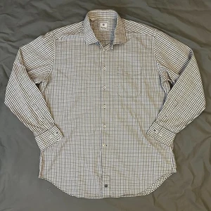 David Donahue Shirt Mens Size XL Check Button Up Long Sleeve. - Picture 1 of 9