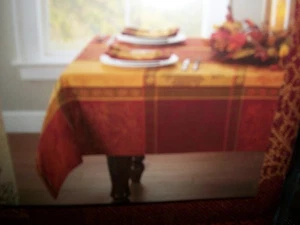 New Jacquard Fall Tablecloth 120 X 60 - Picture 1 of 1