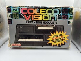 Vintage COLECOVISION EXPANSION MODULE # 1 IN ORIGINAL BOX - Tested