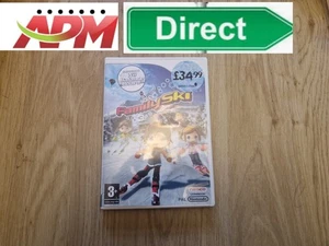 WII  NINTENDO  GAME FamilySki GENUINE  PAL GAME DISC BOC BOOKLET USED - Picture 1 of 8