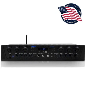 Pyle Bluetooth 6Ch 600W Home Audio Amplifier Receiver PTA66BT - Picture 1 of 8