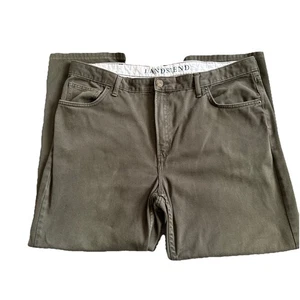 Lands' End Herren Chino Hose Traditional Fit Olivgrün Größe 40 - Bild 1 von 4