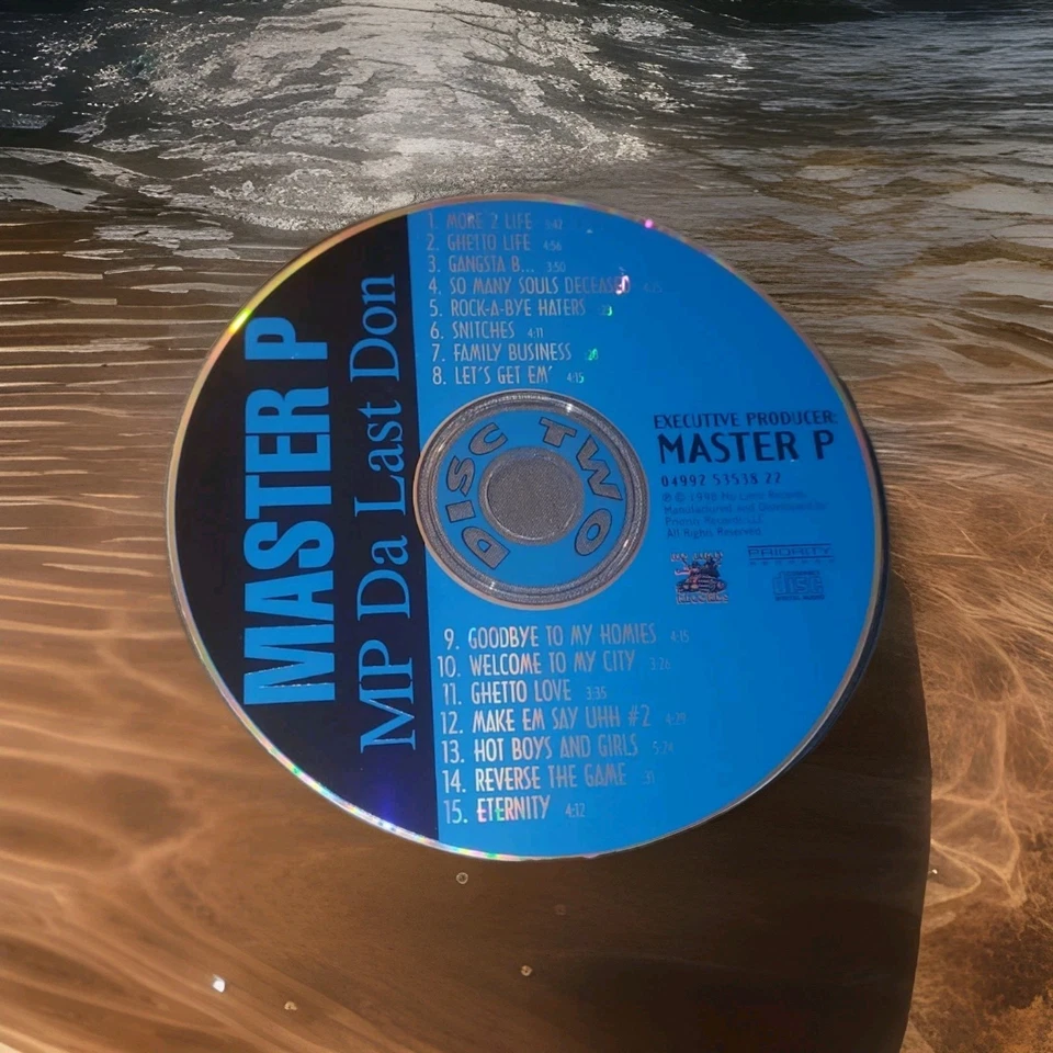 Master P – MP Da Last Don Disc TWO Only Make Em Say Uhh #2, Ghetto Life | Rap CD Foto 1 de 1