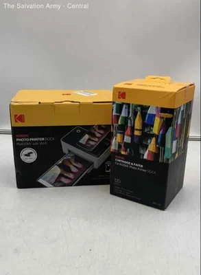 Kodak PD450BT Portable Digital Photo Printer Dock With Wi-Fi & 2 Types Adapters - Image 1 of 4