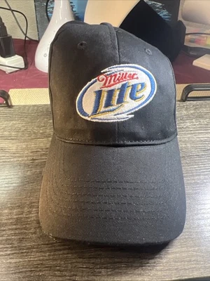 Boné/chapéu de beisebol bordado Miller Lite / chapéu patrocinador Harley Davidson OSFA  - Imagem 1 de 4