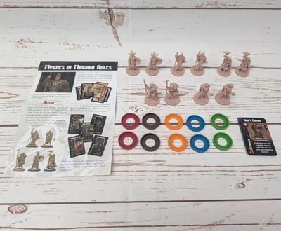 Blood Rage Mystics of Midgard Expansion CMON 2015 Viking Board Game No Box - Image 1 of 4