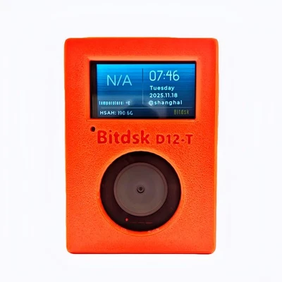 Bitdsk D12-T 170GH/S - 260GH/S BM1397 Bitcoin ASIC BTC Minero Solo Lotería Minero Foto 1 de 4