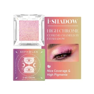 Single Matte Pink Eyeshadow Palette – Hot Pink Metallic Eye Shadow Makeup - Picture 1 of 6