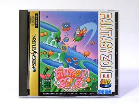 Fantasy Zone Sega Saturn With Obi