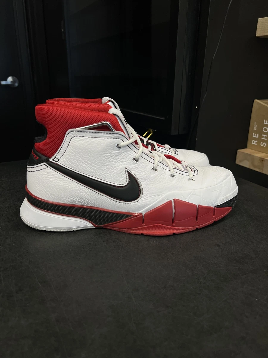 NIKE ナイキ コービー1 プロトロ ホワイト ブラック レッド プレミア NIKE ナイキ コービー1 プロトロ ホワイト ブラック レッド プレミア