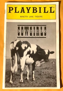 1996 PLAYBILL  MINETTA LANE THEATRE / COW GIRLS JUNE VOL 96 / NO.6 - Picture 1 of 3