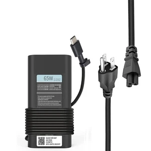 65W USB Type C Laptop Charger for Dell USB C Charger, Dell Laptop Charger for... - Picture 1 of 6