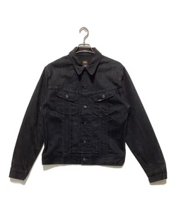 RRL RALPH LAUREN men's cotton 271-J trucker denim jacket size M black USED - Picture 1 of 7