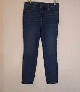 Talbots Denim Slim Ankle Jeans Dark Wash Women Size 8 - Picture 1 of 9