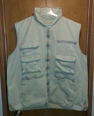 Weather - Rite Hunting ~ Fishing  ~Utility Vest  Size XL Hidden Hood - Image 1 of 3