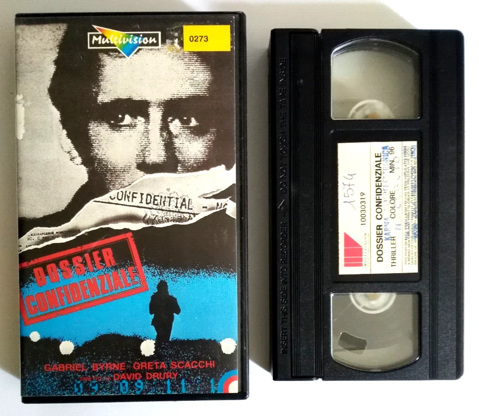 Vhs Dossier Confidenziale Film Thriller Greta Scacchi Videocassetta Ex Nolo (V5) - Immagine 1 di 1
