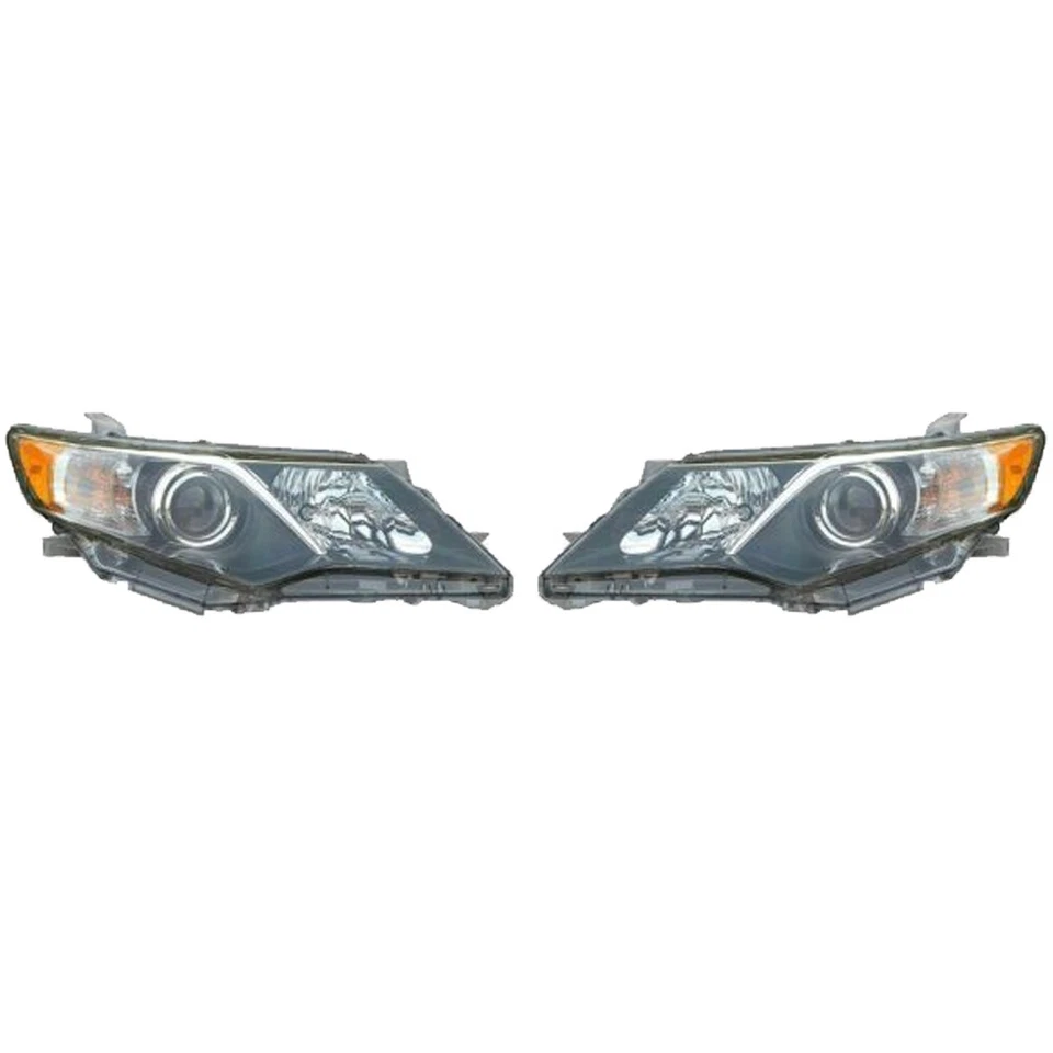 Juego de pares de luces de faros izquierdo y derecho originales OEM para Toyota Camry 12-14 Foto 1 de 1