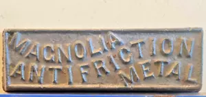 Magnolia Anti-Friction Metal Lead Bar Paperweight - Picture 1 of 3