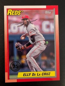 2025 Topps '90 Topps #T9020 Elly De La Cruz - Baseballkarte - Bild 1 von 6