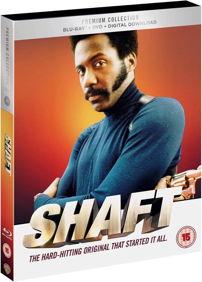 Shaft Blu Ray & DVD Region HMV Premium Collection Action Richard Roundtree