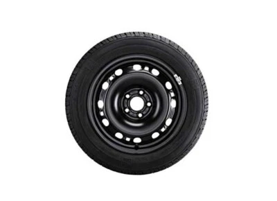 Original VW UP Winterkompletträder Satz 14 Zoll Stahl 165/70 R14 81 T, Semperit  - Bild 1 von 3