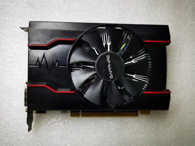 SAPPHIRE AMD Radeon RX550 2GB GDDR5 PCI-E Graphics Video Card DP DVI HDMI - Image 1 of 4