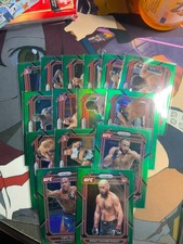 2023 PANINI PRIZM UFC GREEN PRIZM PICK YOUR FAV FIGHTERS CARDS