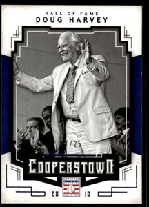 2015 PANINI COOPERSTOWN DOUG HARVEY 27 MINT BLUE 17/25 BASEBALL HALL OF FAME