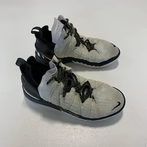 Nike LeBron XVIII 18 ""Lakers Home"" weiß gelb schwarz CQ9283-100 Herren Größe 8 - Bild 1 von 6