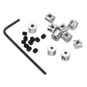 Pin de metal de 6x5 mm para alfileres cierres de bloqueo solapa respaldo tono plateado - Imagen 1 de 5