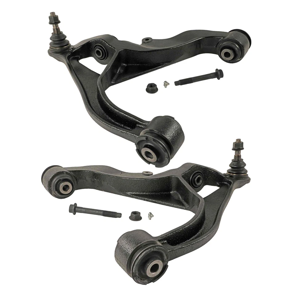 Conjunto Moog de braços de controle inferiores dianteiros esquerdo e direito e juntas esféricas Dodge Ram 1500 - Imagem 1 de 1