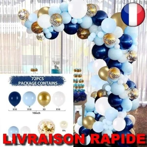72 Pcs Ballons Arches Enfants Fête Anniversaire Décoration Mariage Baby Shower - Imagen 1 de 4
