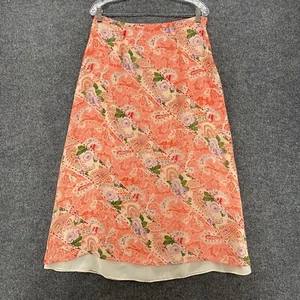 Laura Ashley Rock Damen 12 Seide Blumen Fee Cottagecore feminin romantisch 90er - Bild 1 von 11